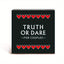 SMILE TALK Truth or Dare card game with colorful cards spread out, designed for fun party entertainment.
