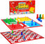 Ankit Toys 2 in 1 Ludo & Snake & Ladders Senior Board Game Set