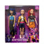 K Pop Hunters Girls collectible toy set featuring three figures from the K POP brand, displayed in detailed poses.
