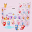 Set of 12 zodiac sign air dry modeling clay pieces for kids, soft, lightweight, and safe for creative crafts.