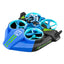 RC Flying Drone Car with LED Lights & Protective Cage