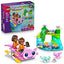 LEGO 42681 Axolotl Adventure Boat set featuring a colorful boat, axolotl figures, and underwater accessories for imaginative play.
