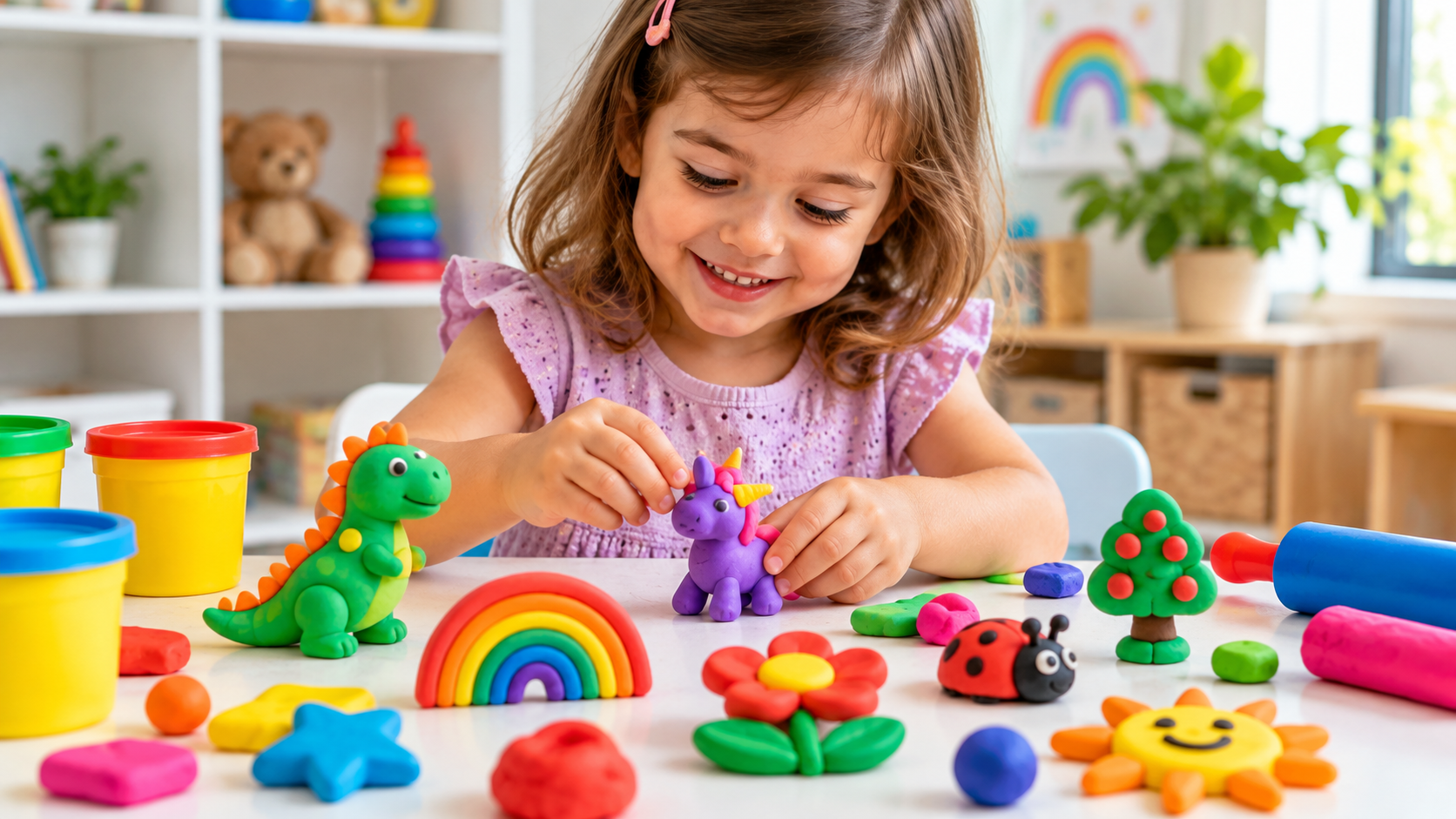How Play Doh Helps Develop Creativity And Fine Motor Skills In Children