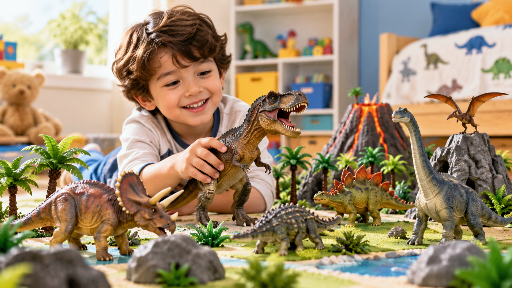 Why Kids Love Playing With Dinosaur Toys