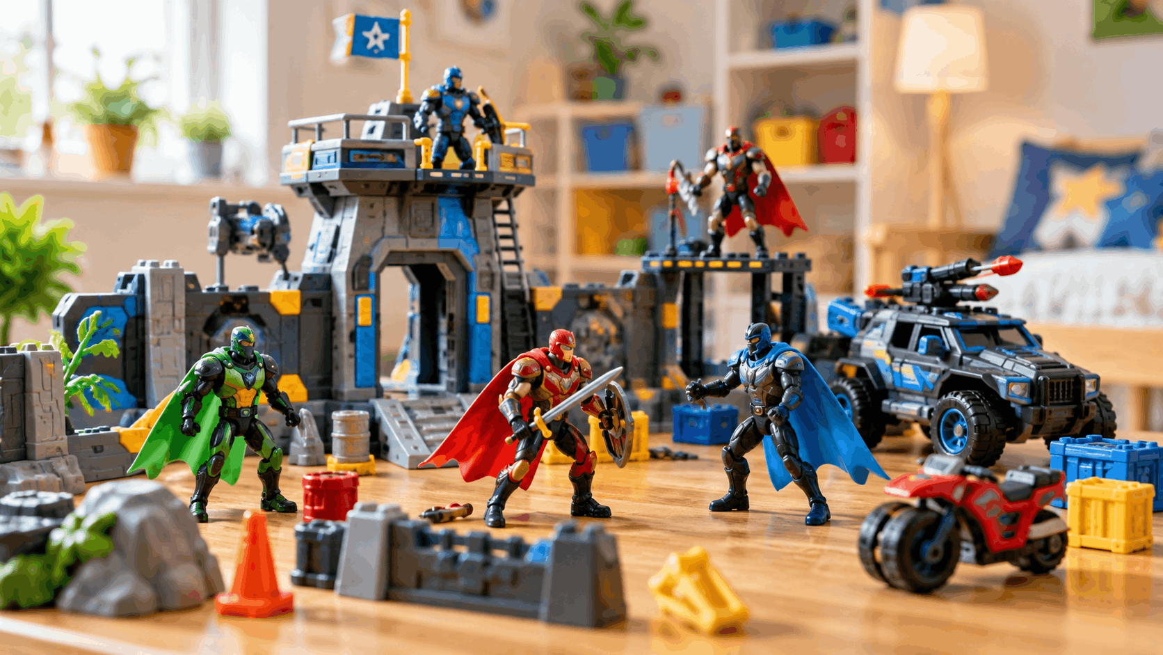 Why Super Hero Playsets Are Great Screen-Free Toys for Kids