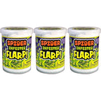 JARU Flarp with Spiders putty toy, colorful and stretchy slime with small spider figures inside, for creative play.