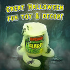 JARU Flarp with Spiders putty toy, squishy and stretchy slime with plastic spiders, perfect for sensory play and stress relief.