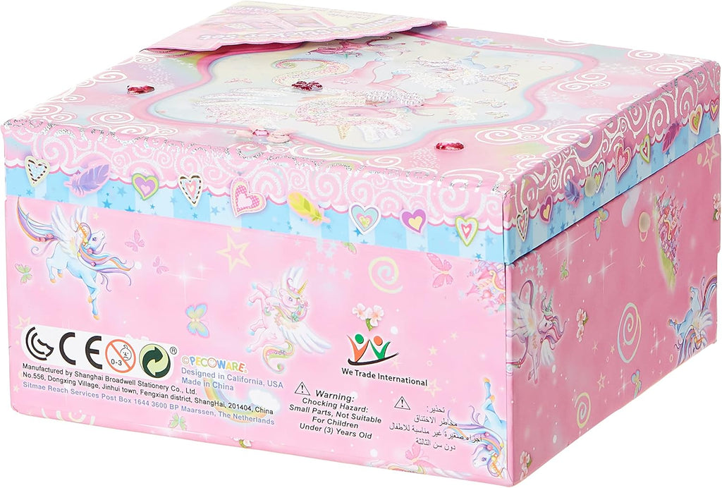 PECOWARE Pecoware Stamp and Sticker Set with colorful stamps and decorative stickers for crafting and scrapbooking.