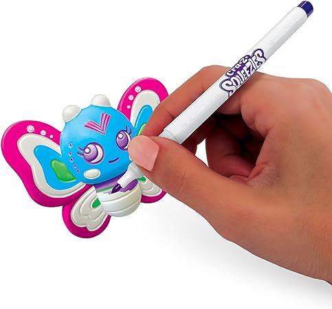 Cra-Z-Art Shimmer and Sparkle Color Your Own Squeeze Fun toy with vibrant colors and glittery finish, perfect for creative play.