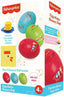 Fisher-Price bouncy egg toy with foot pump, colorful plastic ball for active bouncing fun for kids
