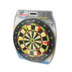 Playzokids magnetic safety dartboard, 45cm wide, with colorful magnetic darts for safe indoor play.