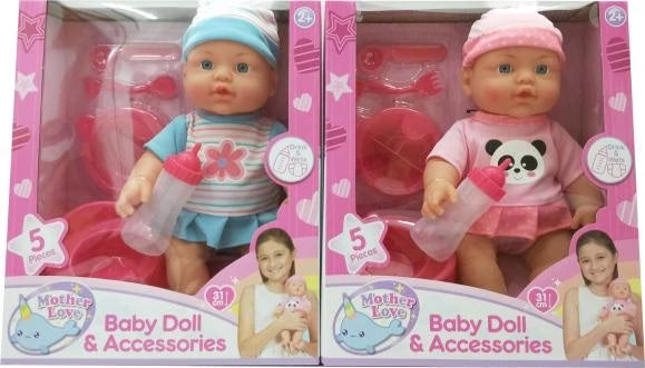 Mother love Baby Doll & Accessories