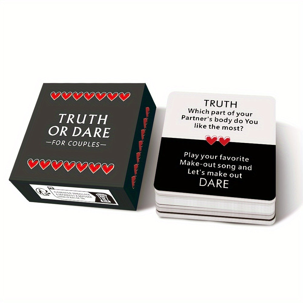 SMILE TALK Truth or Dare card game featuring colorful cards with fun prompts for parties and social gatherings.