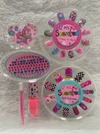 PECOWARE Pecoware Best Scented Nail Art Kit with colorful nail polishes, tools, and scented nail decorations for creative manicures.