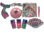 PECOWARE Amazing Nail Manicure Set with various tools, compact case, and organized compartments for professional nail care.