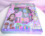 Pecoware Twinkle Decorating Fun Makeup Set with colorful makeup and accessories for kids, perfect for creative play and dress-up.
