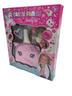 PECOWARE Carry Fancy Beauty Set toy with colorful pretend makeup accessories and compact case for kids.