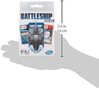 Hasbro Gaming Classic Battleship card game with colorful game cards and packaging for strategic naval battles fun