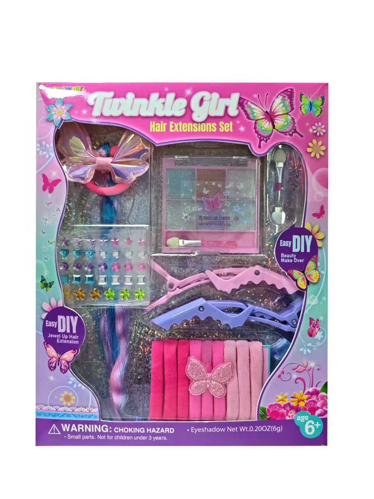 Pecoware Twinkle Girl Hair Extension Set Secondary image