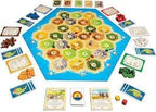 Playzokids Catan 6th Edition board game with colorful trade, build, and settle pieces for strategic gameplay.