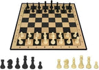 Playzokids Merchant Ambassador Classic Chess Game Set with wooden chess pieces and board, ideal for strategic gameplay.