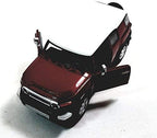DIY Cast Toyota Xtreme 1:34 scale model car in assorted colors, detailed plastic replica for collection or display.