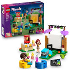 Lego LEGO 42642 Friendship Movie Night building set box showing colorful Lego bricks and themed packaging.