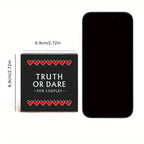 SMILE TALK Truth or Dare card game featuring colorful cards and fun prompts for parties and social gatherings.