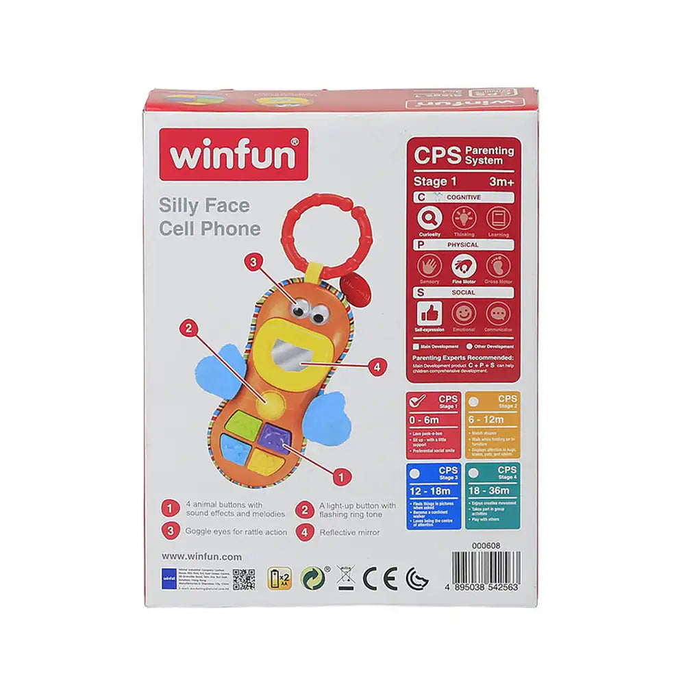 Winfun Silly Face Cell Phone 3m+