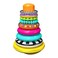 Colorful WinFun Sensory Wobble Stacker toy with nested rings and a wobbling base, designed for sensory play and development.