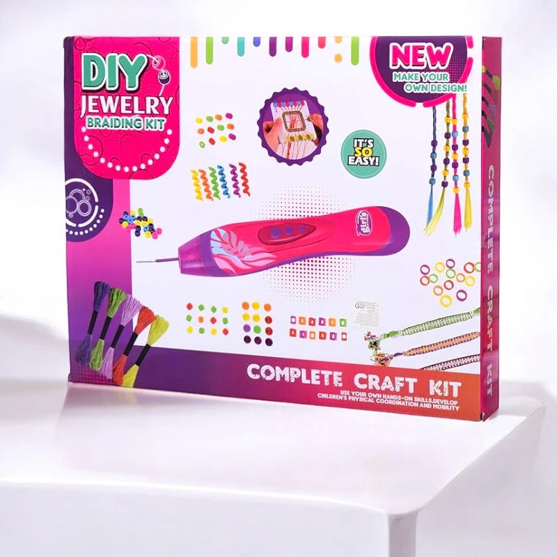 DIY Jewelry Braiding Kit - Complete Craft Secondary image