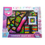 DIY Jewelry Braiding Kit for kids, complete craft set with colorful threads and tools for making DIY jewelry and accessories.