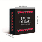 SMILE TALK Truth or Dare card game with colorful cards spread out on a table, perfect for parties and social gatherings.