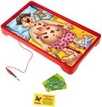 Hasbro Classic Operation game with a plastic game board, red nose, and removable patient organs for fun medical skill challenges.