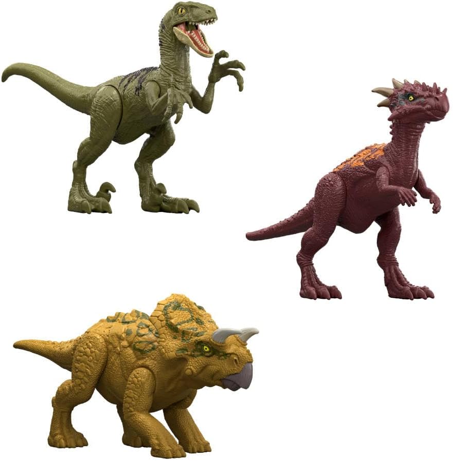 Jurassic World Dino Reveal Dinosaur Toys, Unpack Surprise