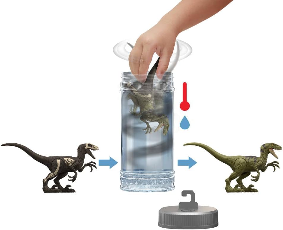 Jurassic World Dino Reveal Dinosaur Toys, Unpack Surprise