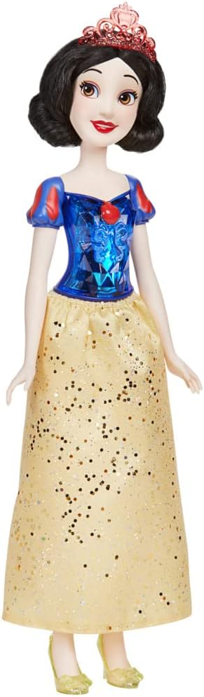 Mattel Disney Frozen Snow White 4-inch mini doll with detailed costume and facial features, perfect for Disney fans and collectors.