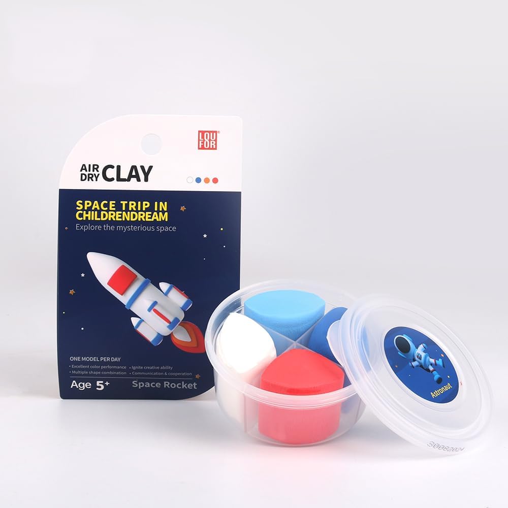 Air Dry Clay Kits - Children Dream Star 12 PCS Box Modeling Clay for Kids Secondary image