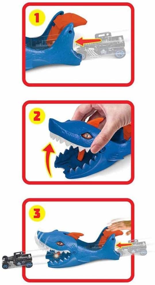 Hot Wheels City Nemesis Launcher assortment by Mattel featuring colorful toy race cars and launcher accessories for kids.