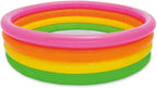 INTEX Inflatable Round Swimming Pool 4 Rings
