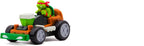 Teenage Mutant Ninja Turtles Shell Smasher Karts Raphael toy with green turtle shell and racing details, made by Funrise.
