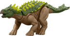 Jurassic World Rebirth Strike Attack Yuxisaurus dinosaur figure with detailed scales and dynamic pose, suitable for collectors and fans.