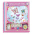 PECOWARE Scrapbook kit with colorful paper, stickers, and crafting supplies for creative scrapbooking projects.