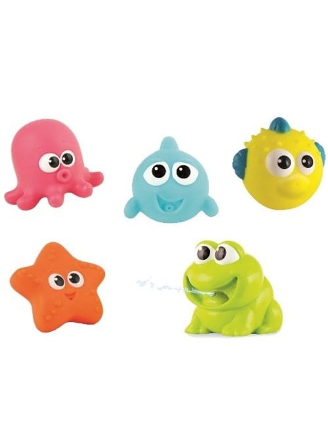 Splash ‘N Squirt Bath time Pals - 5pcs
