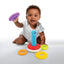 Colorful Winfun Wobble Donut Stacker toy with stacked donut shapes and a wobbling base for infants and toddlers.