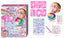 PECOWARE Pecoware face paint glitter tattoo with colorful, shimmering glitter design on a person’s face, suitable for parties or events.