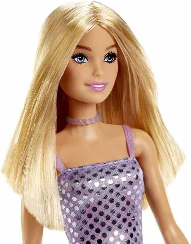 Barbie in A Purple Polka Dot Dress