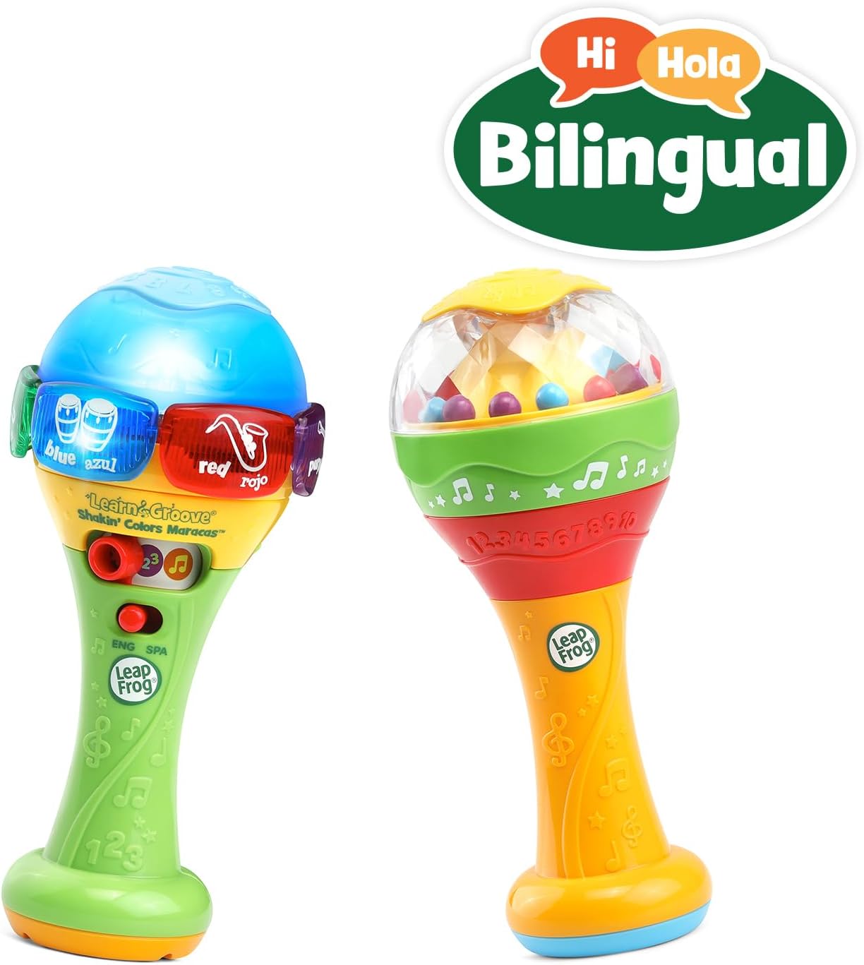 Vtech Leapfrog Learn & Groove Shakin' Colors toy with colorful buttons and musical features for kids' interactive play.