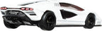 Die Cast Lamborghini 800 model car in 1:24 scale by Playzo, detailed silver sports car with sleek design and realistic features.