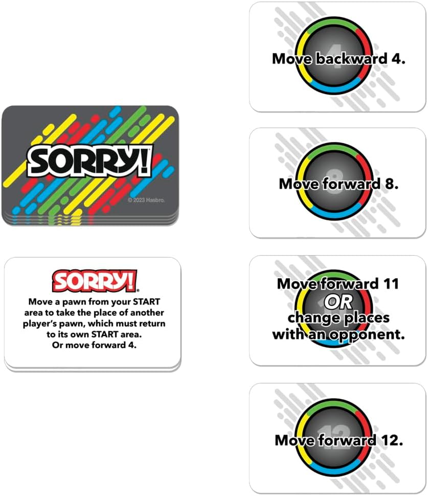 Sorry! Grab and Go Travel-Sized Board Game